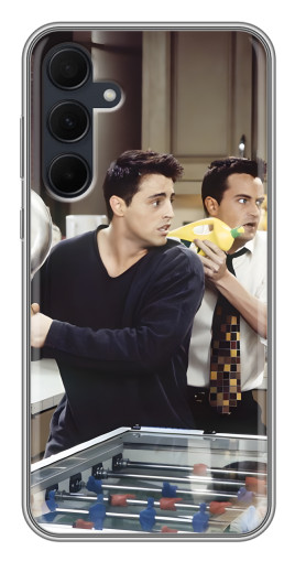 Чехол с картинкой "Джо и Чендлер" для Samsung Galaxy A35 (5G)