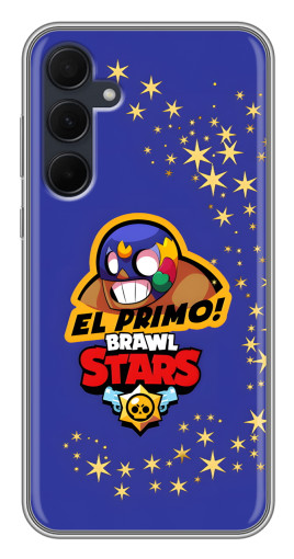 Силиконовый чехол с изображением "El Primo в маске" для Samsung Galaxy A35 (5G)