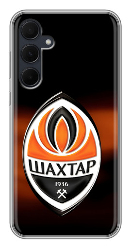 Силиконовый чехол с изображением "Эмблема Шахтера" для Samsung Galaxy A35 (5G)