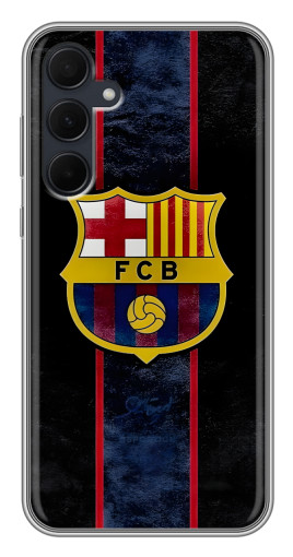 Силиконовый чехол с изображением "FCB" для Samsung Galaxy A35 (5G)