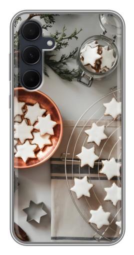 Силиконовый чехол с изображением "Имбирные звездочки" для Samsung Galaxy A35 (5G)