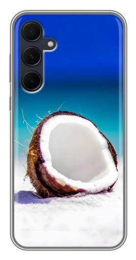 Чехол с печатью "Кокос на пляже" для Samsung Galaxy A35 (5G)