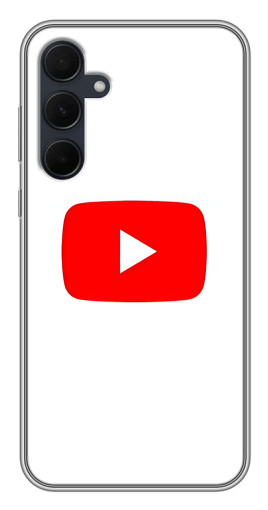 Чехол с картинкой "Красная кнопка" для Samsung Galaxy A35 (5G)