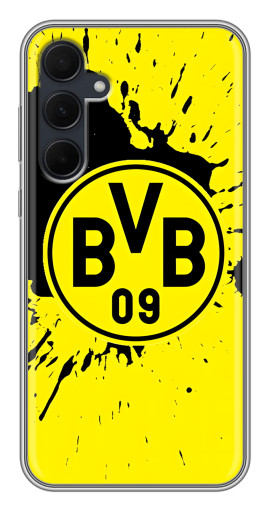Силиконовый чехол с изображением "Красочный лого BVB" для Samsung Galaxy A35 (5G)
