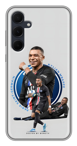 Чехол с картинкой "Kylian Mbappe" для Samsung Galaxy A35 (5G)