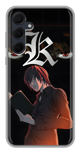 Чехол с картинкой "Лайт Ягами Death Note" для Samsung Galaxy A35 (5G)