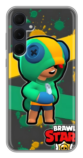 Чехол с принтом "Leon Brawl Stars" для Samsung Galaxy A35 (5G)