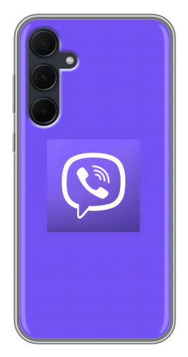 Чехол с печатью "Лого Viber" для Samsung Galaxy A35 (5G)