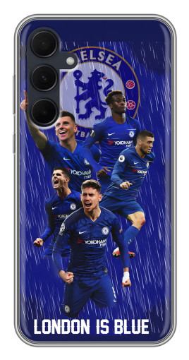 Силиконовый чехол с изображением "London is Blue" для Samsung Galaxy A35 (5G)