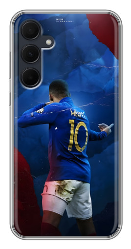 Силиконовый чехол с изображением "Мбаппе в Франции" для Samsung Galaxy A35 (5G)