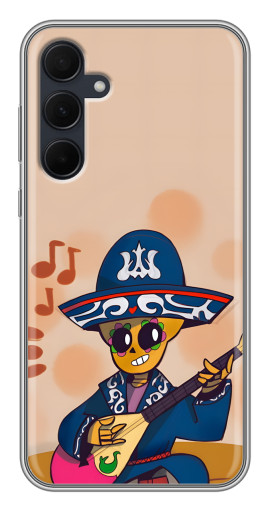Чехол с печатью "Музыкант Poco" для Samsung Galaxy A35 (5G)