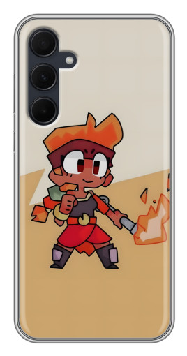 Чехол с картинкой "Нарисованная Amber" для Samsung Galaxy A35 (5G)