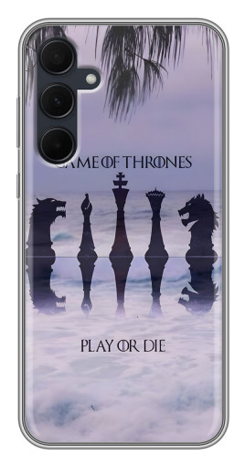 Чехол с печатью "Play or Die" для Samsung Galaxy A35 (5G)