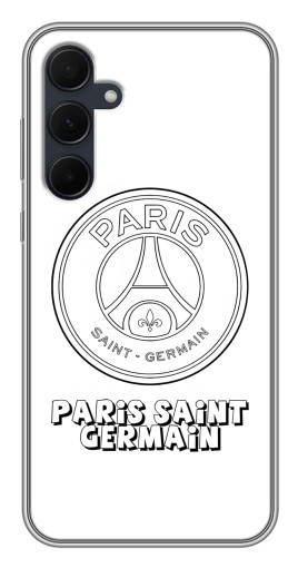 Чехол с картинкой "PSG логотип" для Samsung Galaxy A35 (5G)
