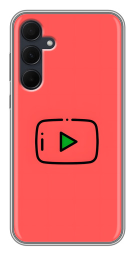 Чехол с принтом "Рисованная кнопка" для Samsung Galaxy A35 (5G)