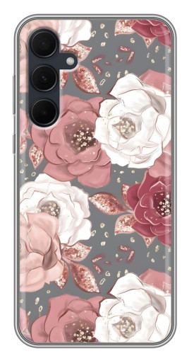 Силиконовый чехол с изображением "Рисунок розы" для Samsung Galaxy A35 (5G)