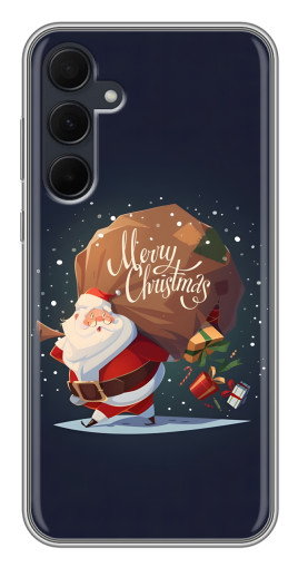 Чехол с принтом "Санта с подарками" для Samsung Galaxy A35 (5G)