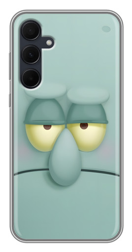 Чехол с принтом "Сквидвард" для Samsung Galaxy A35 (5G)