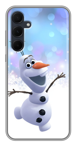 Чехол с принтом "Снеговик Олаф" для Samsung Galaxy A35 (5G)