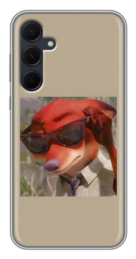 Силиконовый чехол с изображением "Стильный Ник" для Samsung Galaxy A35 (5G)