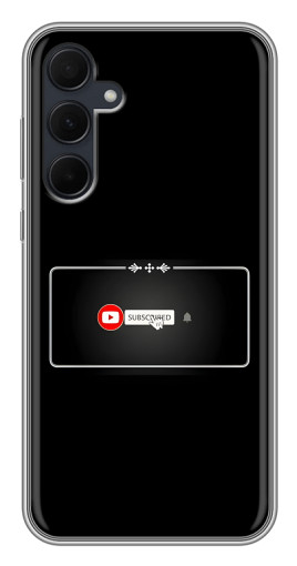 Чехол с печатью "subscribed" для Samsung Galaxy A35 (5G)