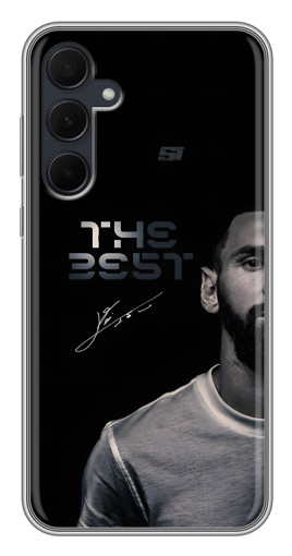 Чехол с печатью "The Best Messi" для Samsung Galaxy A35 (5G)