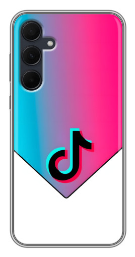 Чехол с печатью "Tiktok Logo" для Samsung Galaxy A35 (5G)