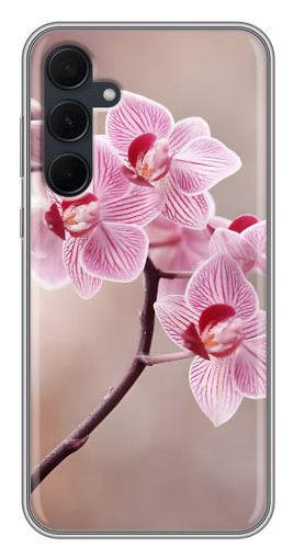 Силиконовый чехол с изображением "Веточка орхидеи" для Samsung Galaxy A35 (5G)