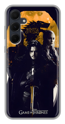 Чехол с печатью "Winter Coming" для Samsung Galaxy A35 (5G)