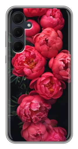 Чехол с картинкой "Яркие пионы" для Samsung Galaxy A35 (5G)