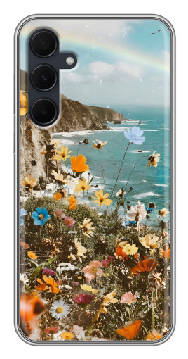 Чехол с принтом "Яркие полевые цветы" для Samsung Galaxy A35 (5G)