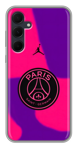 Чехол с принтом "Яркий лого PSG" для Samsung Galaxy A35 (5G)