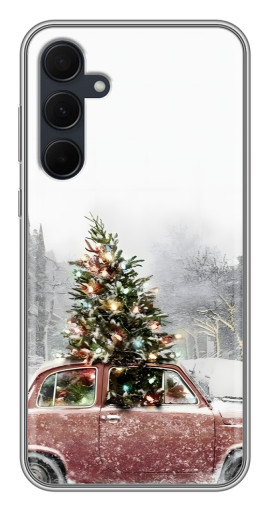 Чехол с принтом "Елка в машине" для Samsung Galaxy A35 (5G)