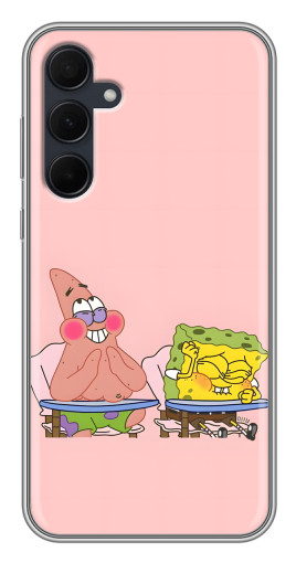 Чехол с картинкой "За партой" для Samsung Galaxy A35 (5G)