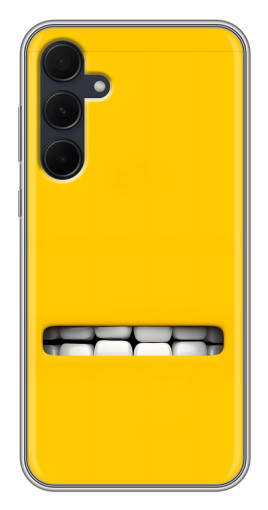 Чехол с принтом "Зубы миньона" для Samsung Galaxy A35 (5G)