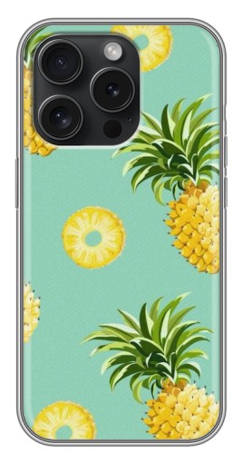 Чехол с печатью "Ананасик" для iPhone 16 Pro