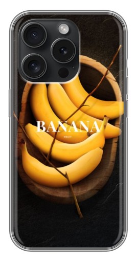Чехол с принтом "Banana" для iPhone 16 Pro