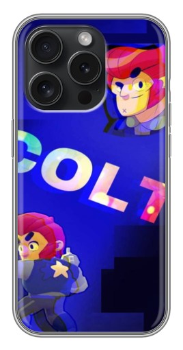 Чехол с картинкой "Colt шпион" для iPhone 16 Pro