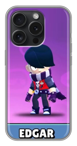 Чехол с печатью "EDGAR" для iPhone 16 Pro