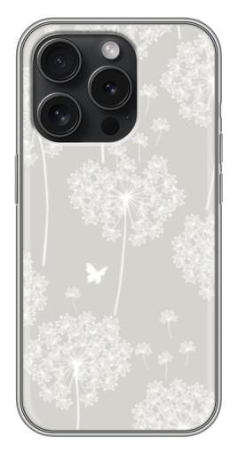 Чехол с принтом "Фон одуванчиков " для iPhone 16 Pro