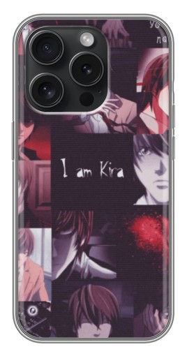 Чехол с принтом "I am Kira" для iPhone 16 Pro