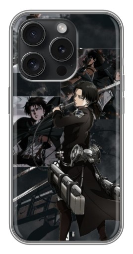 Чехол с печатью "Капитан Аккерман" для iPhone 16 Pro