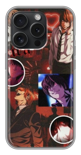 Чехол с картинкой "Коллаж Ягами" для iPhone 16 Pro