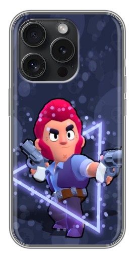 Силиконовый чехол с изображением "Кольт Бравл" для iPhone 16 Pro