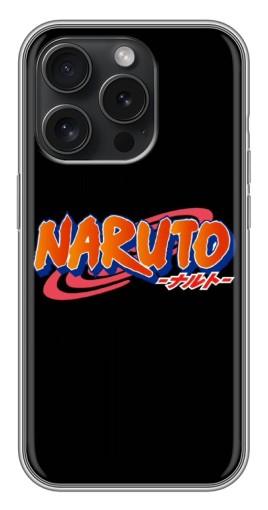 Чехол с принтом "Надпись Naruto" для iPhone 16 Pro