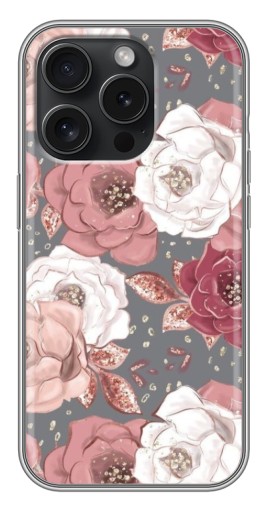 Чехол с принтом "Рисунок розы" для iPhone 16 Pro