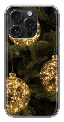Чехол с картинкой "Светящиеся игрушки" для iPhone 16 Pro