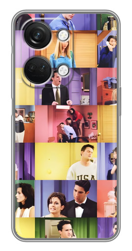 Чехол с картинкой "Актеры Друзья" для OnePlus Nord 3 5G