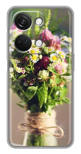 Силиконовый чехол с изображением "Букет полевых цветов" для OnePlus Nord 3 5G