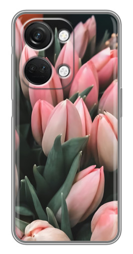 Силиконовый чехол с изображением "Букет тюльпанов" для OnePlus Nord 3 5G